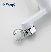 Гигиенический душ со смесителем Frap H41 F2041-8 Белый Хром-3