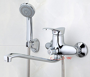 Смеситель для ванны Frap H01 F2201 универсальный Хром-2