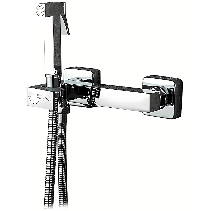 Гигиенический душ со смесителем Frap F7511 Хром гигиенический душ со смесителем frap f7505 2 хром