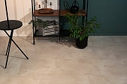 Виниловый ламинат Vinilam Ceramo Stone 5mm 71615 Бетон Белый 940х470х6 мм-1