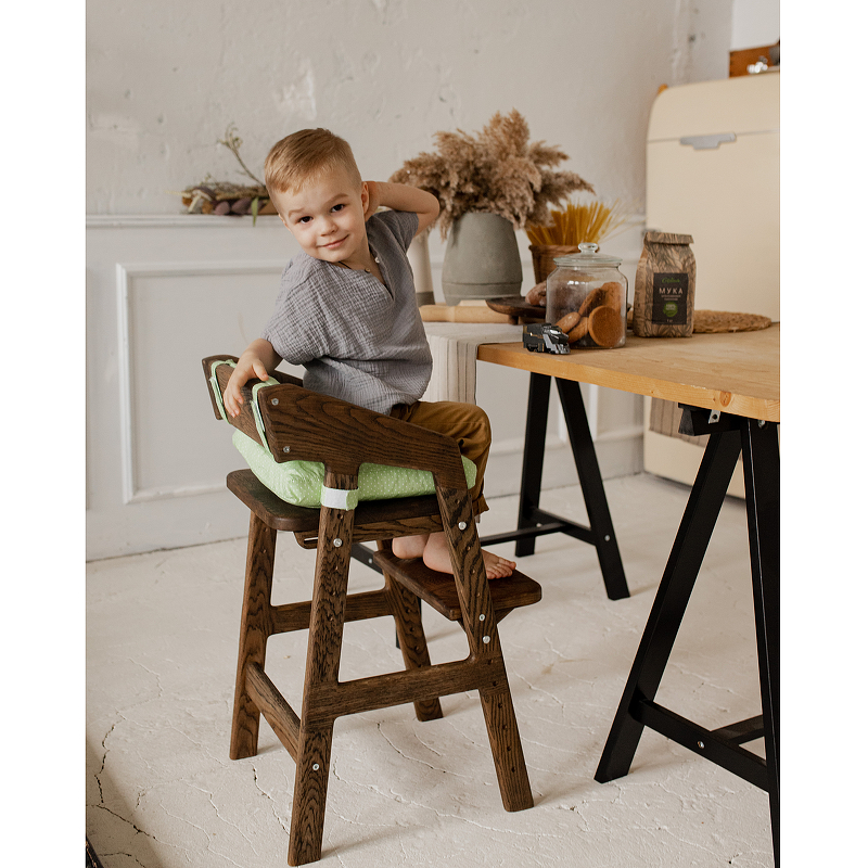 фото Детский растущий стул bark wood