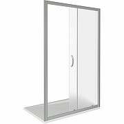Душевая дверь Good Door Infinity WTW-110-G-CH 110 профиль Хром стекло Грейп-1