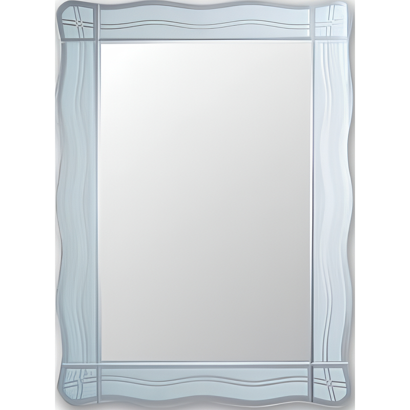 Зеркало Frap 45 F622 Голубое матовое