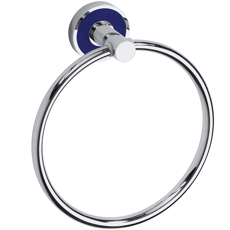 Кольцо для полотенец Bemeta Trend-i 104104068e Хром Синий
