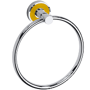 Кольцо для полотенец Bemeta Trend-i 104104068h Хром Желтый
