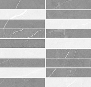 Керамическая мозаика Laparet Rubio микс серая 28,6х29,8 см