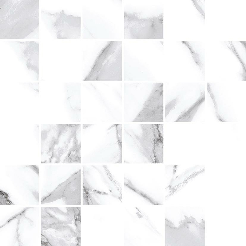 Керамическая мозаика Laparet Suite микс белая 29,7x29,7 см