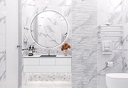 Керамическая мозаика Laparet Suite белая настенная 18-00-00-3622 30х60 см-2