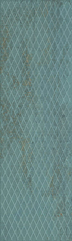 цена Керамическая плитка Aparici Metallic Green Plate настенная 29,75x99,55 см