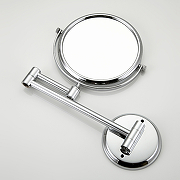 Косметическое зеркало Frap F6108 с увеличением Хром-4