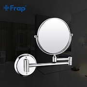 Косметическое зеркало Frap F6108 с увеличением Хром-9
