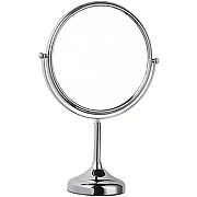 Косметическое зеркало Frap F6208 с увеличением Хром
