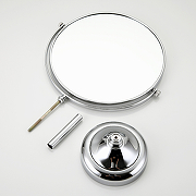Косметическое зеркало Frap F6208 с увеличением Хром-5