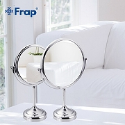 Косметическое зеркало Frap F6208 с увеличением Хром-7