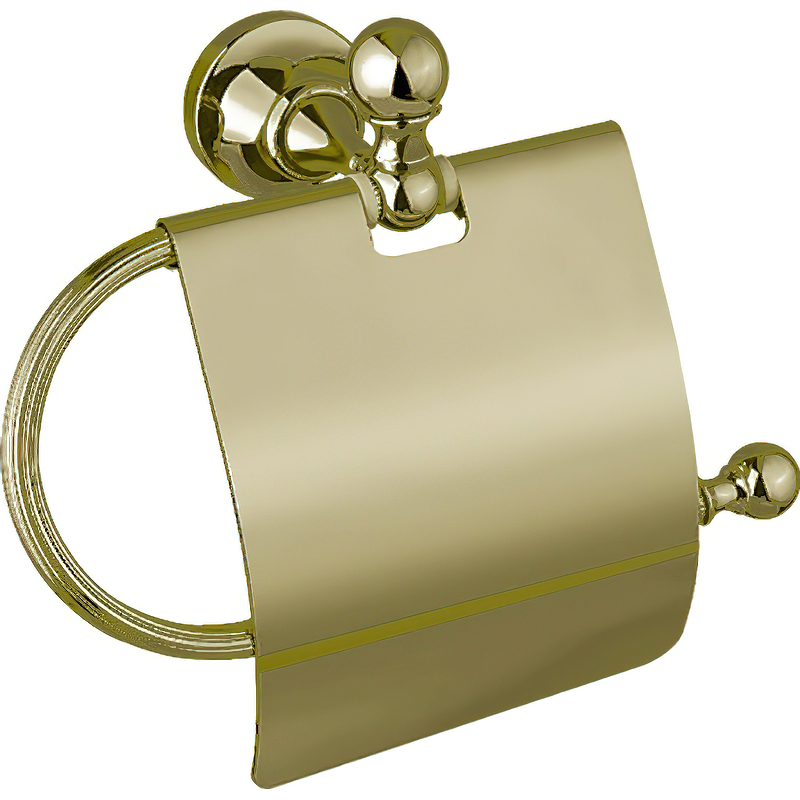Держатель туалетной бумаги Cezares Olimp-TRH-02-M с крышкой Бронза комплект для туалета бронза металл cezares olimp olimp wbs 02 m