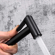 Гигиенический душ со смесителем Gappo G7288-6 с термостатом Черный матовый-5