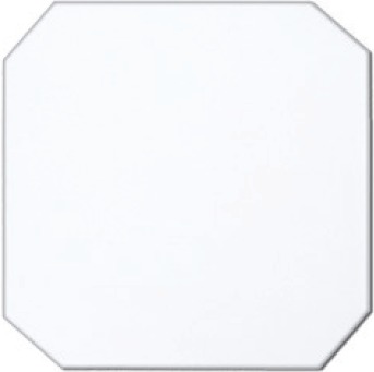 Керамическая плитка Adex Pavimentos Octogono Blanco напольная 15х15 см керамический плинтус adex neri rodapie clasico biscuit 15х15 см