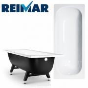 Стальная ванна ВИЗ Reimar 170 R-74901 Белая орхидея-1