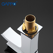 Смеситель для раковины Gappo G07 G1007-8 Белый Хром-10