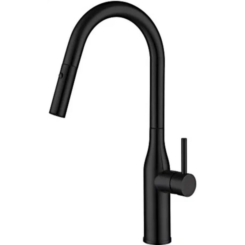 Смеситель для кухни Gappo G4398-46 Черный матовый смеситель для кухни gappo g4398 7 хром черный