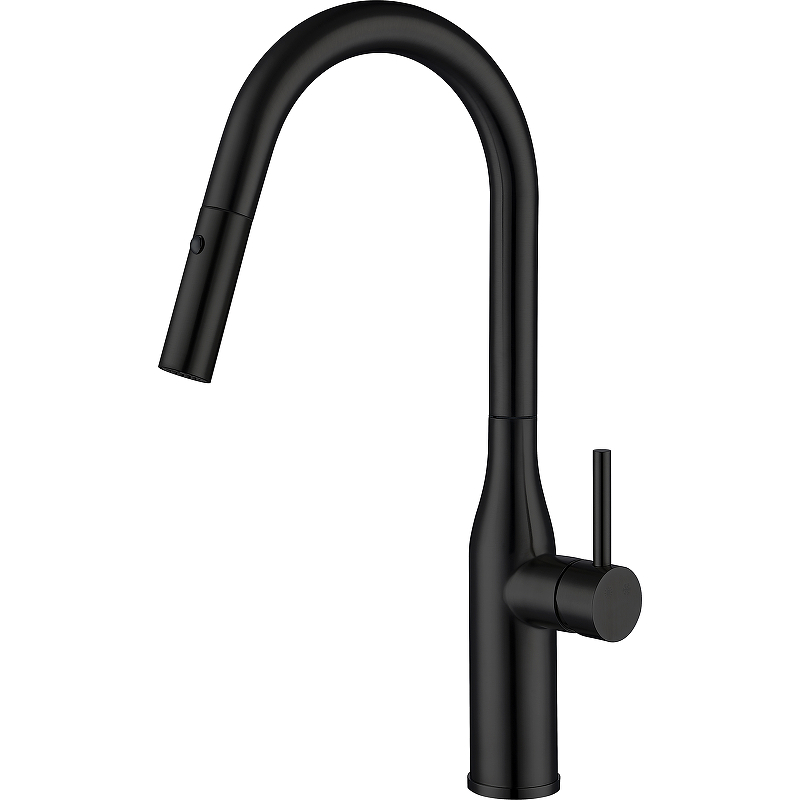 Смеситель для кухни Gappo G4398-46 Черный матовый смеситель для кухни gappo g4398 9 белый черный