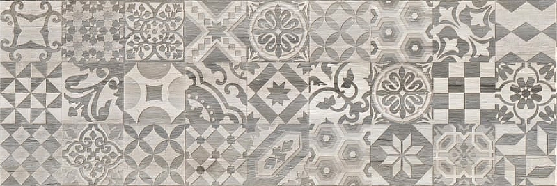 Керамический декор Lasselsberger Ceramics Альбервуд белый 1664-0166 20x60 см фото