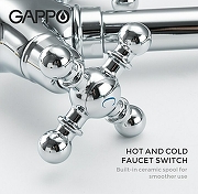 Смеситель для кухни Gappo G89 G4089 Хром-3