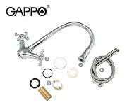 Смеситель для кухни Gappo G89 G4089 Хром-8