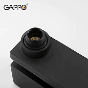 Смеситель для ванны Gappo G07-6 G3207-6 Черный матовый-1