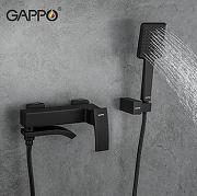 Смеситель для ванны Gappo G07-6 G3207-6 Черный матовый-8