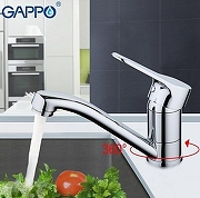 Смеситель для кухни Gappo G36 G4536 Хром-5