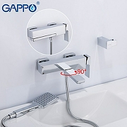 Смеситель для ванны Gappo G18 G3218 Хром-3
