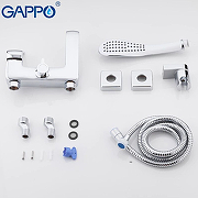 Смеситель для ванны Gappo G50 G3250-8 Хром-7