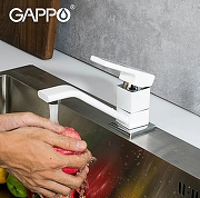 Смеситель для кухни Gappo G17-8 G4517-8 Белый-1