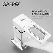 Смеситель для кухни Gappo G17-8 G4517-8 Белый-6