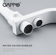 Смеситель для кухни Gappo G17-8 G4317-8 Белый-9