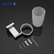 Стакан для зубных щеток Gappo G17 G1706 Сатин-3