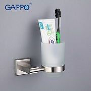 Стакан для зубных щеток Gappo G17 G1706 Сатин-5