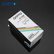 Стакан для зубных щеток Gappo G17 G1708 двойной Сатин-8