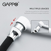 Смеситель для кухни Gappo G48 G4348 Белый Черный-7