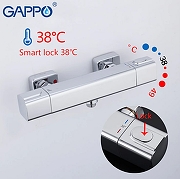 Смеситель для душа Gappo G2091 с термостатом Хром-1