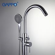 Смеситель для ванны Gappo G3098 Хром-3