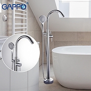Смеситель для ванны Gappo G3098 Хром-2