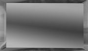 Зеркальная плитка ДСТ Графит прямоугольная с фацетом 10мм ПЗГ1-01 12х24 см