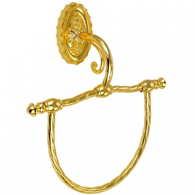 Кольцо для полотенец Migliore Edera 16941 Золото кольцо для полотенец migliore provance 17696 золото