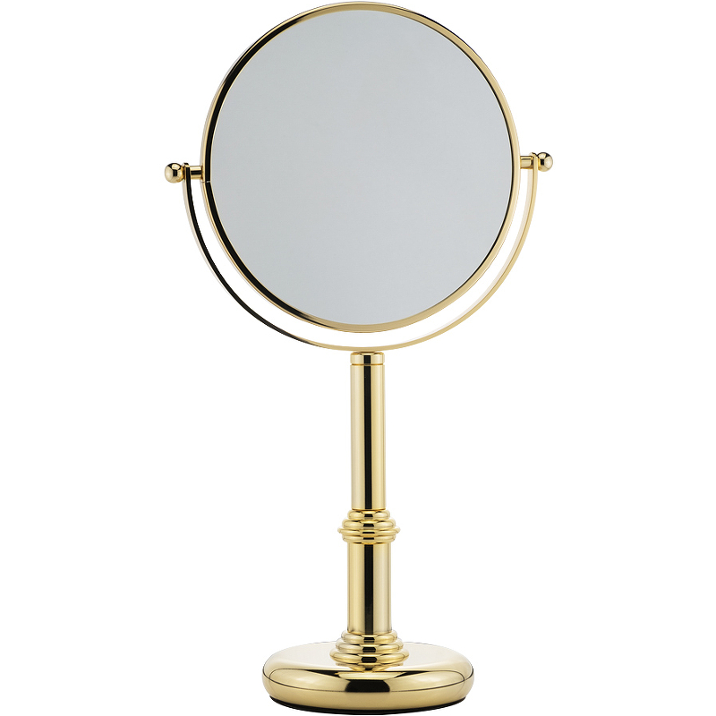 touchbeauty косметическое зеркало tb 1677 Косметическое зеркало Migliore Complementi 21982 с увеличением Золото