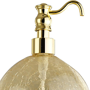 Дозатор для жидкого мыла Migliore Cristalia 16831 Золото с кристаллом Swarovski-2