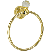 Кольцо для полотенец Migliore Cristalia 16837 Золото с кристаллом Swarovski