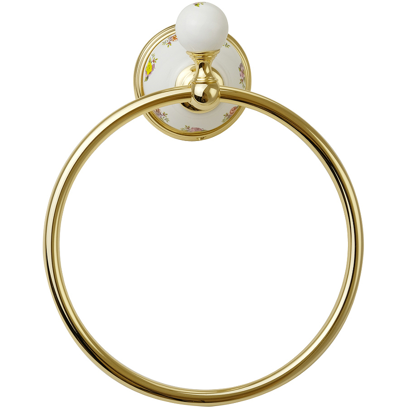Кольцо для полотенец Migliore Provance 17696 Золото кольцо для полотенец migliore mirella 17322 золото