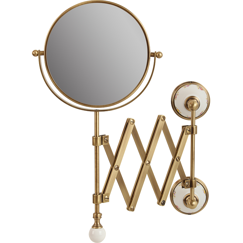 Косметическое зеркало Migliore Provance 17625 с увеличением Бронза цена и фото
